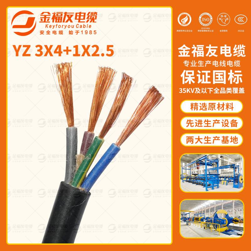 金福友產品-8.17-YZ-3X4+1X2.5